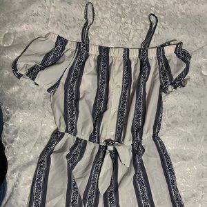 Off the shoulder romper